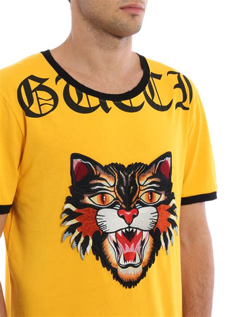 gucci replica t shirt|angry cat t shirt gucci.